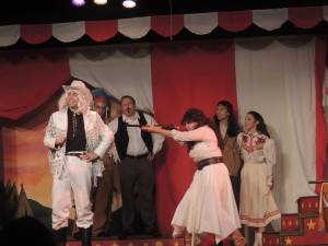 Jamie Lea Kiska as Annie Oakley in Annie Get Your Gun