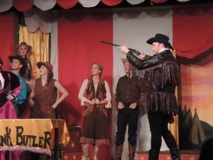 Jordan B. Stocksdale as Frank Butler in Annie Get Your Gun