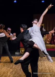 A wedding dance to celebrate the marriage of Claudius to Gertrude