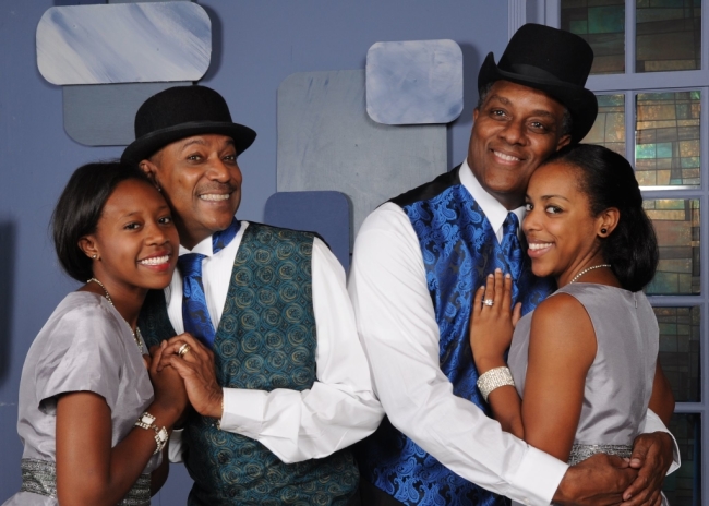 Couples couplin' up...but they Ain't Misbehavin' down at the Vagabond Players! Featured left to right: Summer Hill, Timoth David Copney, Kevin Sockwell, and Amber Hooper.
