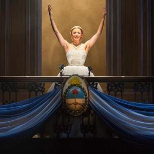 Caroline Bowman as Eva Peron in Evita