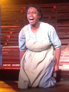 Dayna Marie Quincy as Celie in the ArtsCentric production of The Color Purple