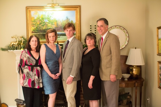 (L to R) Silda (Linda Chambers), Brooke (Laura Malkus), Trip (David Shoemaker), Polly (Lynda McClary) and Lyman (Dave Gamble) 