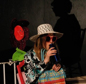 Ann Fraistat as SJ in God Don' Like Ugly at Venus Theatre