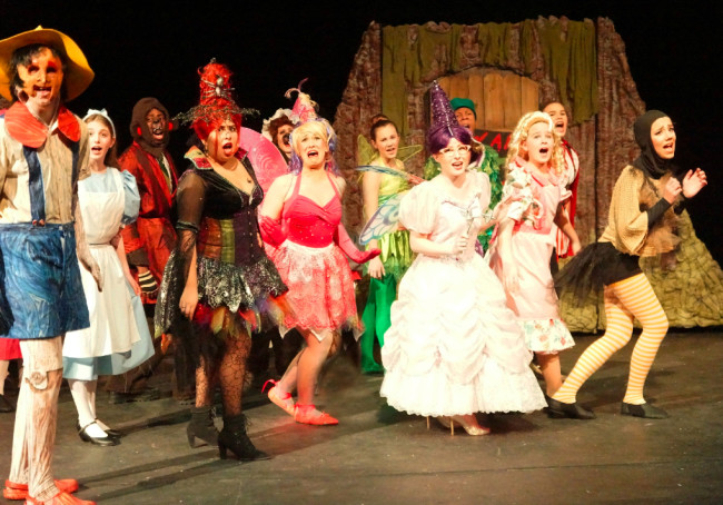 The Fairytale Ensemble of Shrek the Musical at Charm City Players