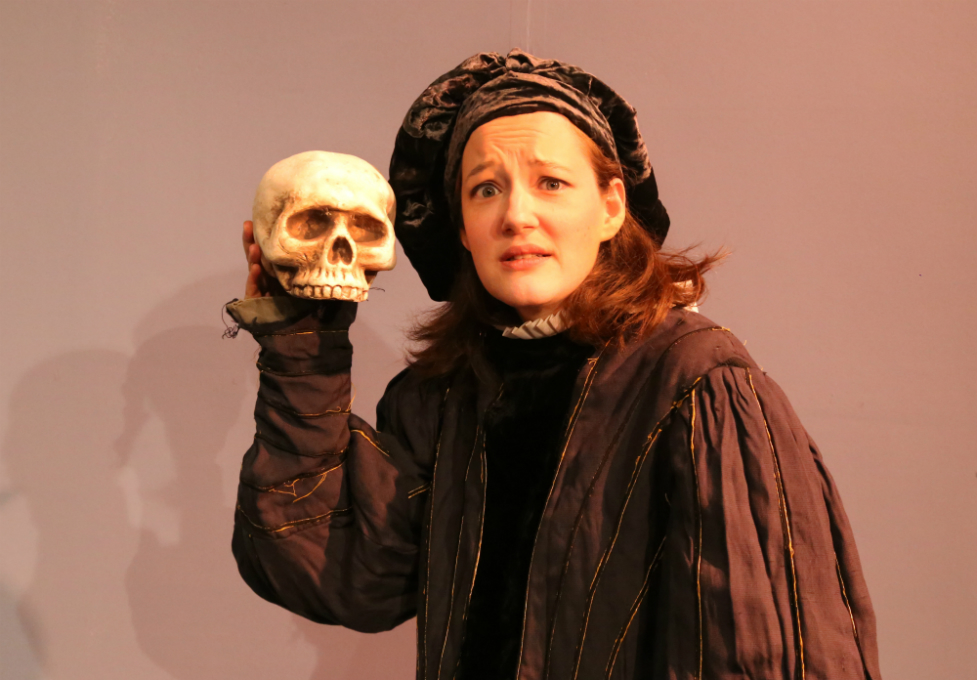 Anne Shoemaker in The Complete Works of William Shakespeare (Abridged) at Fells Point Corner Theatre