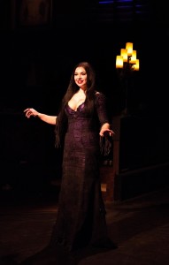 Priscilla Cuellar as Morticia Addams