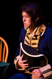 Matthew Hirsh as the Courier at Toby's Dinner Theatre of Columbia