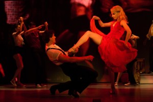 Samuel Pergande (Johnny) and Jenny Winton (Penny) in the North American tour of DIRTY DANCING – THE CLASSIC STORY ON STAGE.