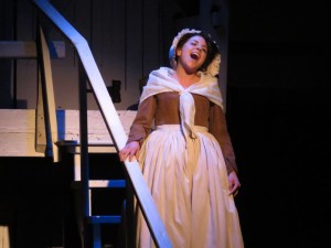 Santina Maiolatesi as Abigail Adams in 1776 at Toby's Dinner Theatre