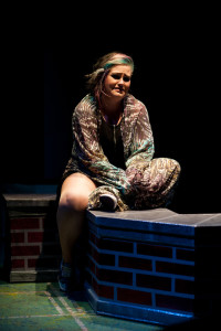 Parker Bailey Steven as CB's Sister in Dog Sees God at Spotlighters Theatre