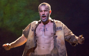 Ramin Karimloo as Jean Valjean on Broadway