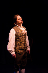 Jeffrey Shankle as John Adams in 1776 at Toby's Dinner Theatre