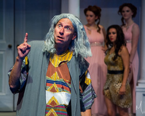 Peter Hayes as Erronius in A Funny Thing Happened on the Way to the Forum
