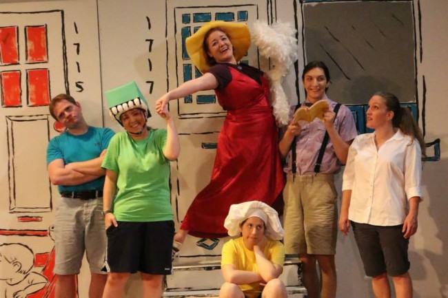 The Cast of Really Rosie at Heritage Players