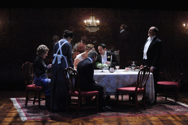 The company of Everyman Theatre's production of An Inspector Calls