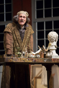 Mitchell Hebert as Rembrandt in The Guard at Ford's Theatre