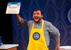 Todd Buonopane as Paul Hubbard in Cake Off at Signature Theatre