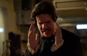 Brian Keith MacDonald as Edgar Allan Poe in POE at Annapolis Shakespeare Company