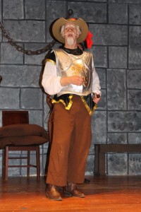 Michael Hulett as Don Quixote the Man of La Mancha in Man of La Mancha