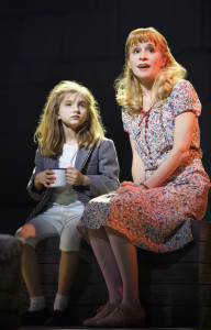 Mabel Tyler (Matilda Wormwood) and Jennifer Blood (Miss Honey)