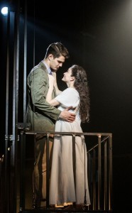 Austin Colby (Tony) and MaryJoanna Grisso (Maria) in West Side Story at Signature Theatre