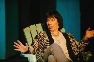 Julie Herber as Emma in Stupid Fucking Bird at Maryland Ensemble Theatre