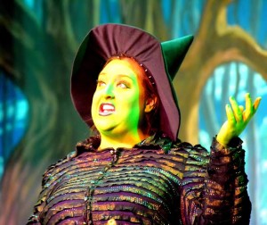 Stacey Bonds as The Wicked Witch of the West in The Wizard of Oz at The Suburban Players