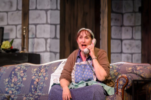 Maribeth Vogel as Dotty in Noises Off at Silhouette Stages