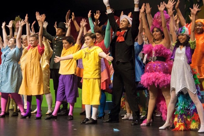 The cast of Seussical! The Musical at Charm City Players