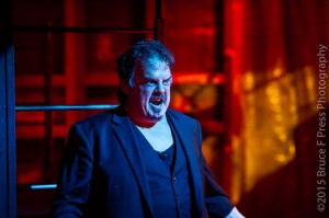 Russell Sunday as Sweeney Todd at Red Branch Theatre Company