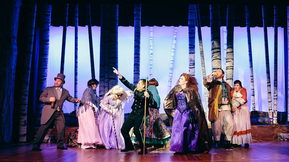 The company of Into the Woods at Reisterstown Theatre Project