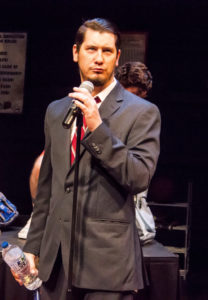 Daniel Johnston as Vice Principal Douglas Panch in The 25th Annual Putnam County Spelling Bee