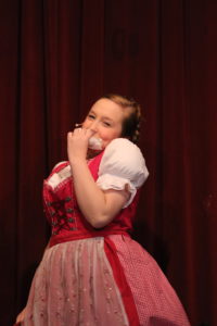 Molly McNair as Augusta Gloop in Willy Wonka