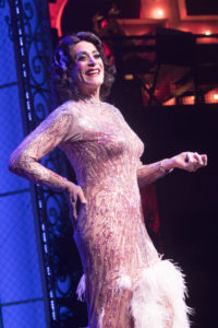 Bobby Smith (Albin) in La Cage Aux Folles now playing at Signature Theatre through July 10, 2016.