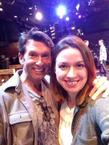 Actors Darren McDonnell and Coby Kay Callahan circa South Pacific 2016 at Toby's Dinner Theatre of Columbia