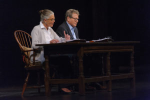 Ali MacGraw (left) as Melissa Gardner and Ryan O'Neal (right) as Andrew Makepeace Lad III in Love Letters