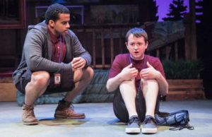 Thony Mena (left) and Chris Stinson (right) in Another Way Home at Theater J