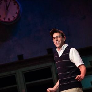 Jeremy Scott Blaustein as Seymour in Little Shop of Horrors