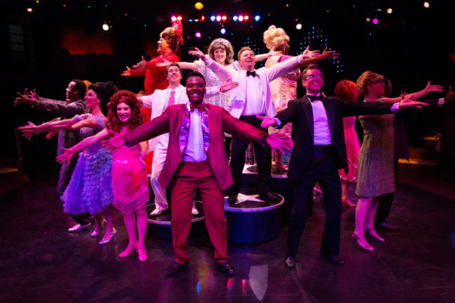 The cast of Hairspray at Toby's Dinner Theatre