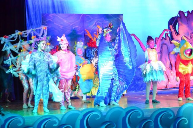 "Under the Sea" in The Little Mermaid at Glyndon Area Players