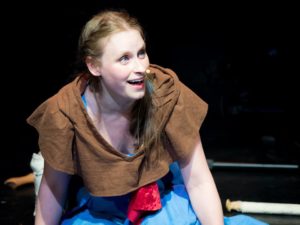 Christine Demuth as Brianna in The Missing Piece at Stillpointe Theatre