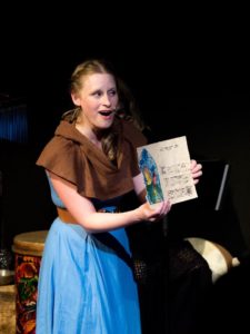 Christine Demuth as Brianna in The Missing Piece at Stillpointe Theatre