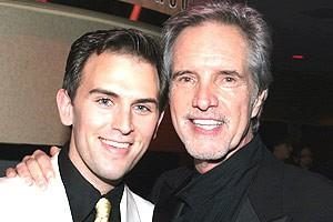 Daniel Reichard (left) and Bob Gaudio (right) 