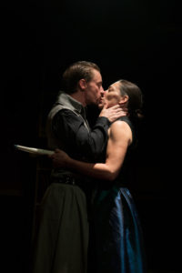 Joe Carlson as Antony and Jessica Lekfow as Cleopatra.