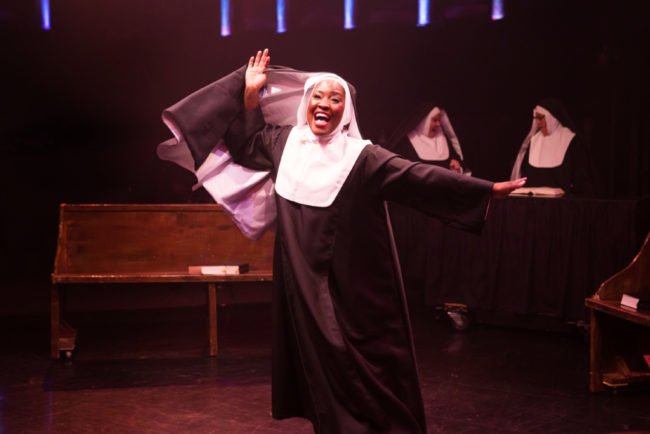 Ashley Johnson as Sister Mary Clarence singing "Raise Your Voice" in Sister Act