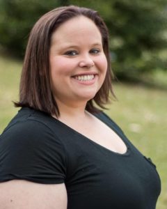 Amy E. Haynes playing Sister Mary Patrick in Sister Act at Toby's Dinner Theatre