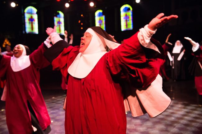 Jane C. Boyle as Sister Mary Martin of Tours in Sister Act