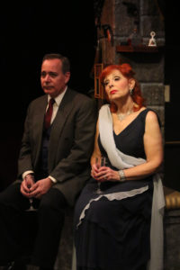 Tom Piccin (left) as Felix Giesel and Ilene Chalmers (right) as Madge Giesel