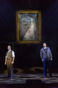 Josh Young (left) as Dr. Neville Craven and Michael Xavier (right) as Archibald Craven in The Secret Garden